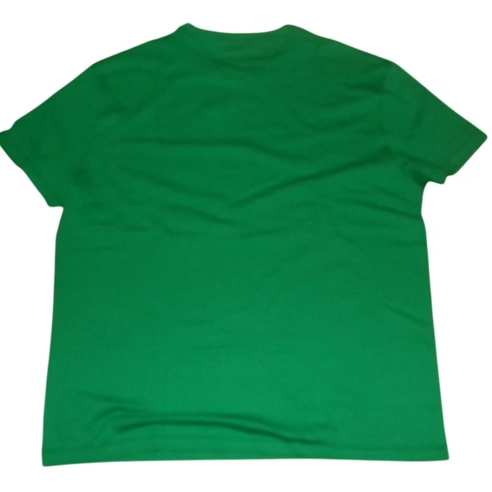Polo Ralph Lauren Mens SZ LRG Green Logo Crewneck T-Shirt NWT